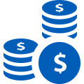 A pile of money